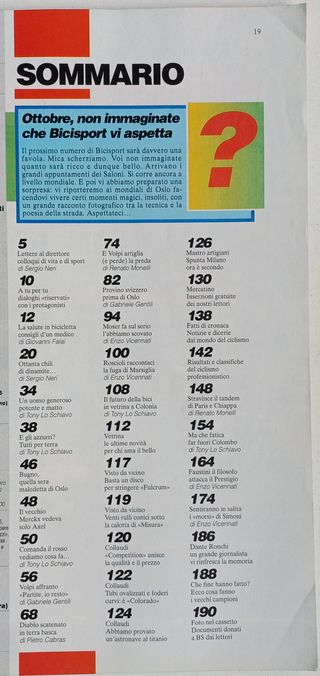 Bici Sport '93- 7 numeri rivista di ciclismo