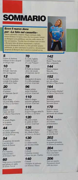 Bici Sport '93- 7 numeri rivista di ciclismo