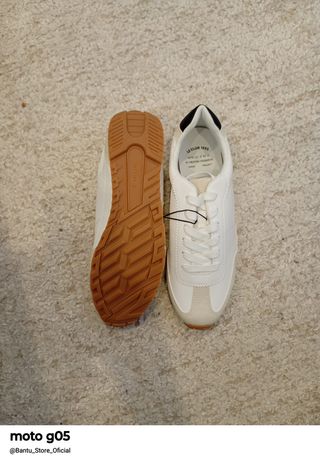 Tênis Lefties Branco e Bege