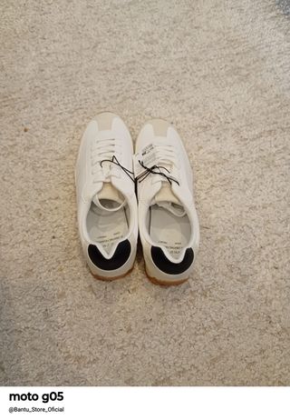 Tênis Lefties Branco e Bege