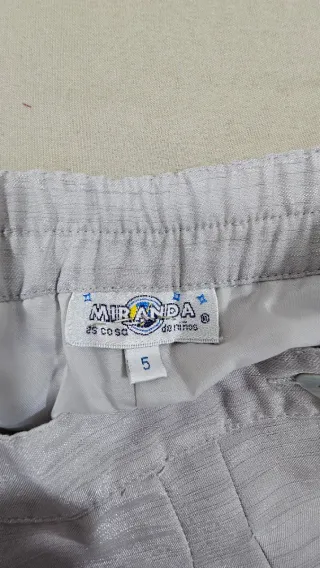 Conjunto Ceremonia Niño Miranda Talla 5