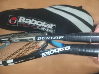 Raquetas Tenis Babolat y Dunlop