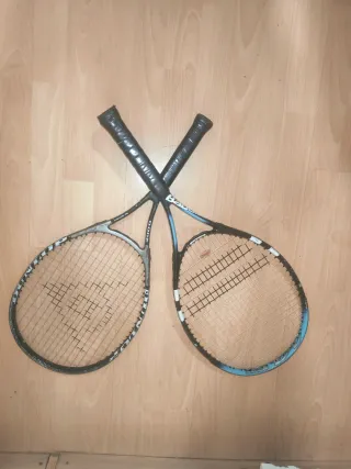 Raquetas Tenis Babolat y Dunlop