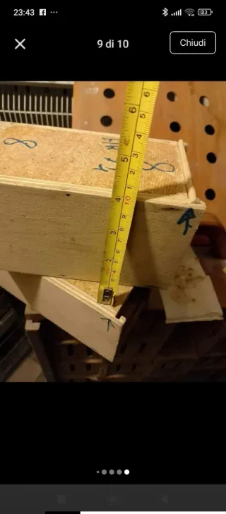 Trasportino per uccelli in legno artigianale