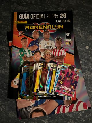 Cromos Panini Adrenalyn XL Liga 2025-26