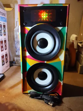 Altavoz Bluetooth Multicolor