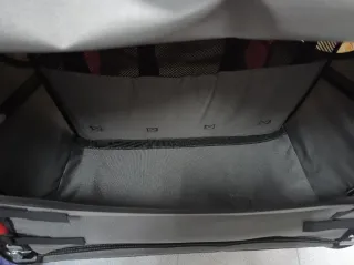 Remolque rojo para bicicleta para niño o mascota