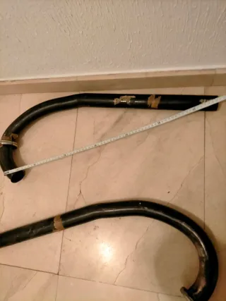 Colector escape moto DKW NZ