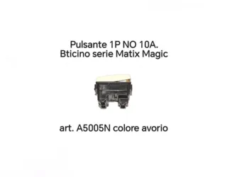 Pulsante 1P NO 10A. Bticino serie Matix Magic