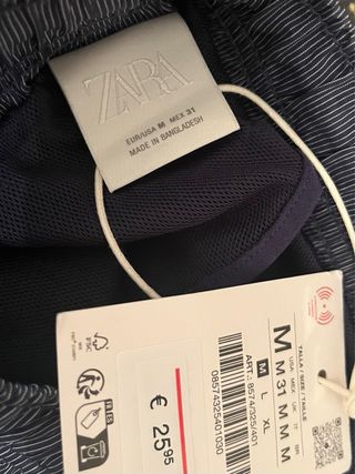Bañador Hombre Zara Talla M Nuevo