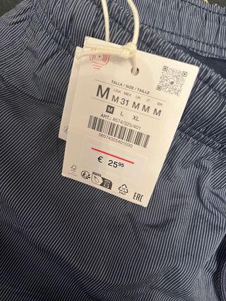 Bañador Hombre Zara Talla M Nuevo