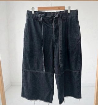 Bermudas denim negras premium