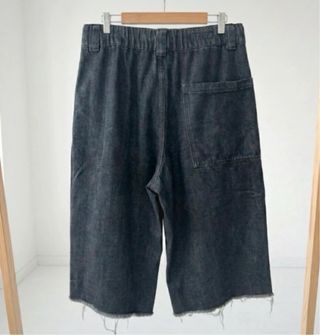 Bermudas denim negras premium