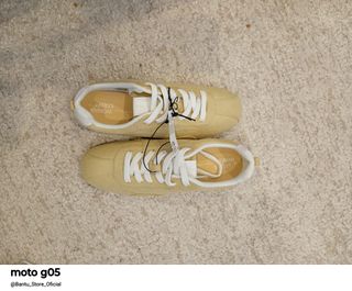 Tênis Woman Street bege e branco