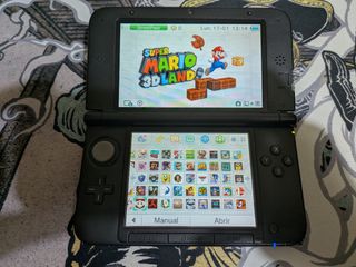 Nintendo 3DS XL + microSD 32GB + Cargador