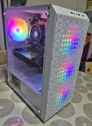 PC Gamer Blanco con RGB