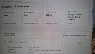 PC Gamer Blanco con RGB