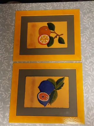 Cuadros cocina. Hecho a Mano Frutas