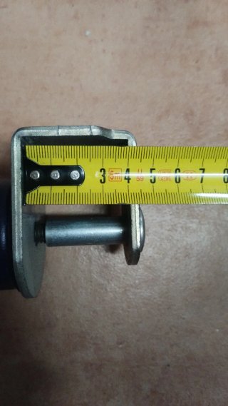 Patas de somier metálicas azules