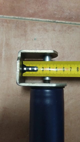 Patas de somier metálicas azules