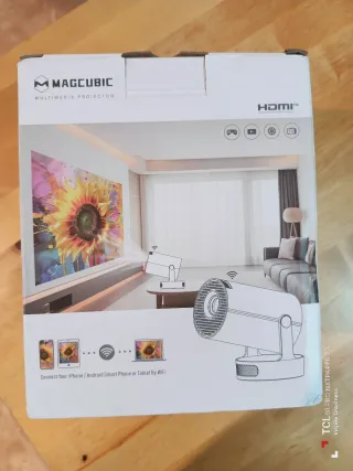 Proyector Mini Portátil Magcubic Blanco