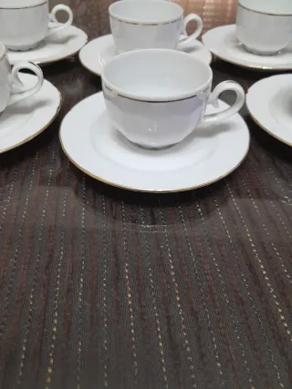 Juego de café porcelana