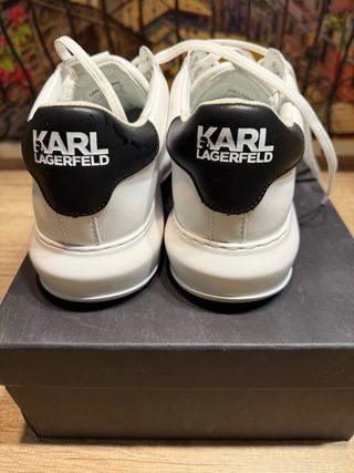 Zapatillas Karl Lagerfeld Blancas y Negras