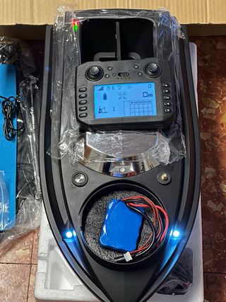 Barco cebador pesca Carpa GPS