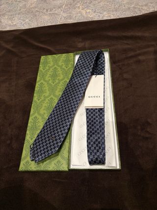 Corbata Gucci Azul