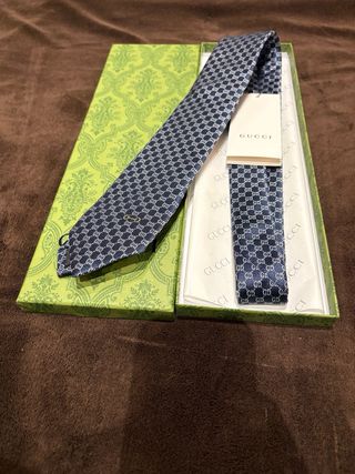 Corbata Gucci Azul