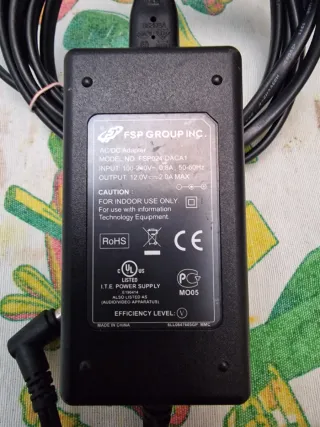 Adaptador Cargador FSP GROUP INC Cable 12.0V