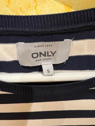Vestido rayas Only Talla S
