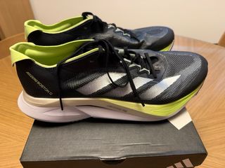 Adidas Adizero Boston 12 Zapatillas Negras/Verdes