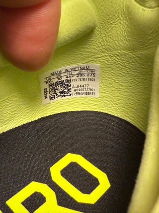 Adidas Adizero Boston 12 Zapatillas Negras/Verdes