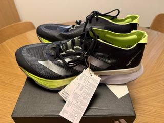 Adidas Adizero Boston 12 Zapatillas Negras/Verdes