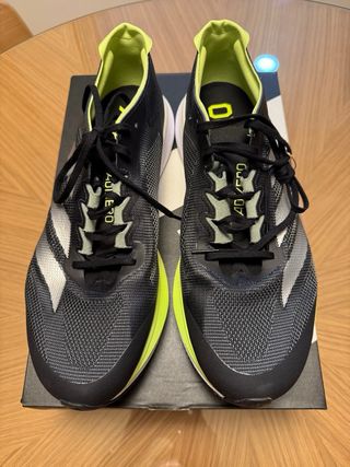 Adidas Adizero Boston 12 Zapatillas Negras/Verdes