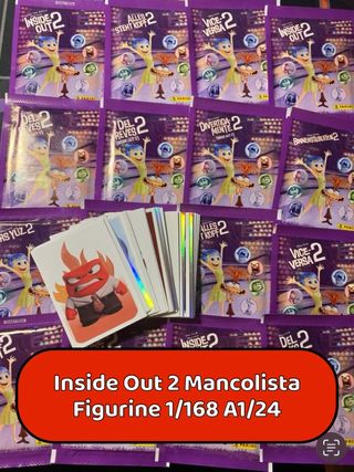 Inside Out 2 Mancolista Figurine Adesive 1/168