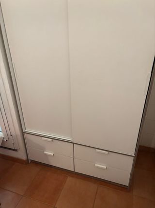 Armadio Ikea TRYSIL bianco 4 cassetti