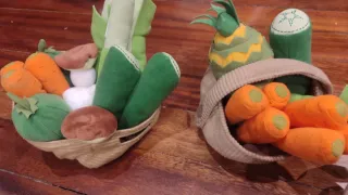 Lote Juguetes Madera: Caja Registradora y Balanza