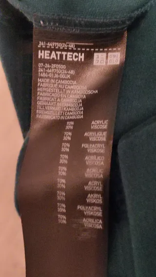 Camisetas Uniqlo Ultracálidas