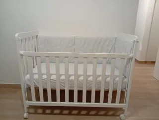 Cuna Micuna Nórdica 120x60 Blanca