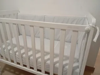 Cuna Micuna Nórdica 120x60 Blanca