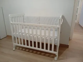 Cuna Micuna Nórdica 120x60 Blanca