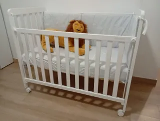 Cuna Micuna Nórdica 120x60 Blanca