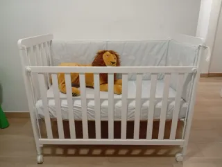 Cuna Micuna Nórdica 120x60 Blanca