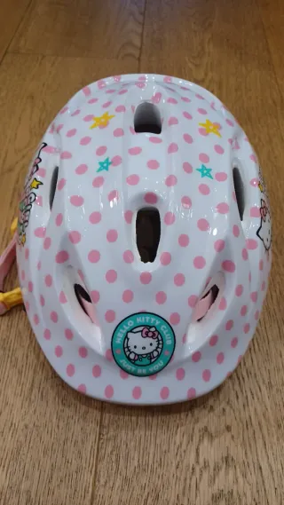 Casco Hello Kitty bici 5 / 6 años