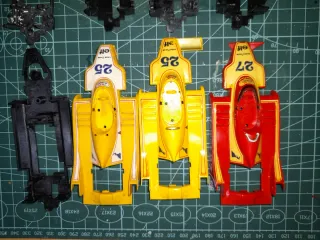 Lote 5 Chasis F-1 Ligier JS11 Scalextric