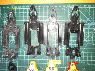 Lote 5 Chasis F-1 Ligier JS11 Scalextric