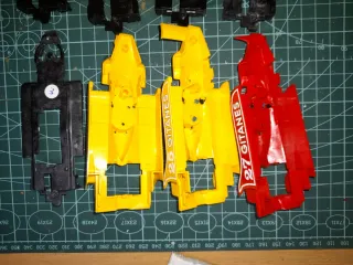 Lote 5 Chasis F-1 Ligier JS11 Scalextric