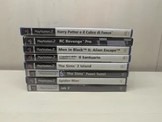 Lotto 8 Giochi Playstation 2 Pal Funzionanti